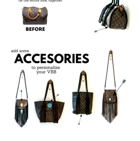 Louis Vuitton Fringe Tote - Picture 8 of 9